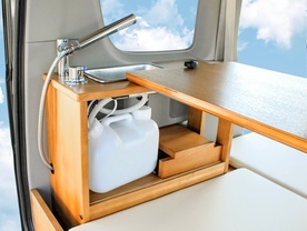 軽キャンピングカーちょいCam梓のシンク