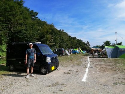 軽キャンパーちょいCamで徳島県「岳人の森」へ